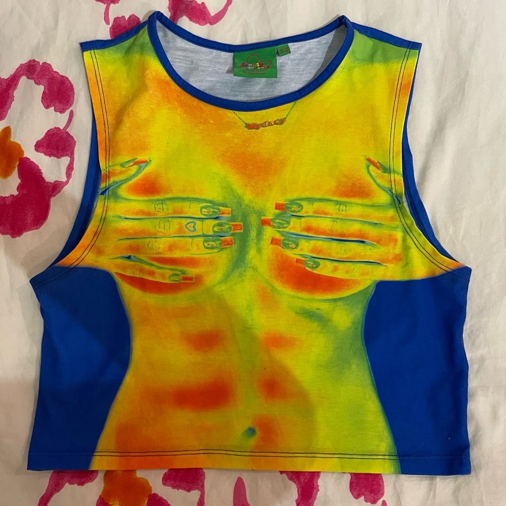 Vibrant Crop top!